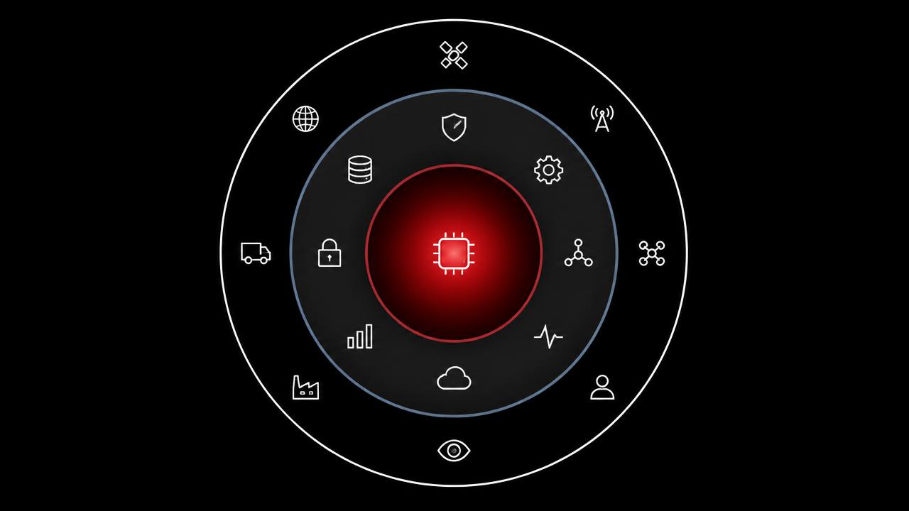 Concentric diagram showing how vulnerabilities narrow into exposures and then into business risk.